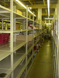 Industrial Shelving at The Surplus Warehouse