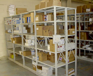 Used Metal Shelving from The Surplus Warehouse