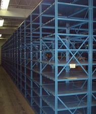 Record Storage Shelving